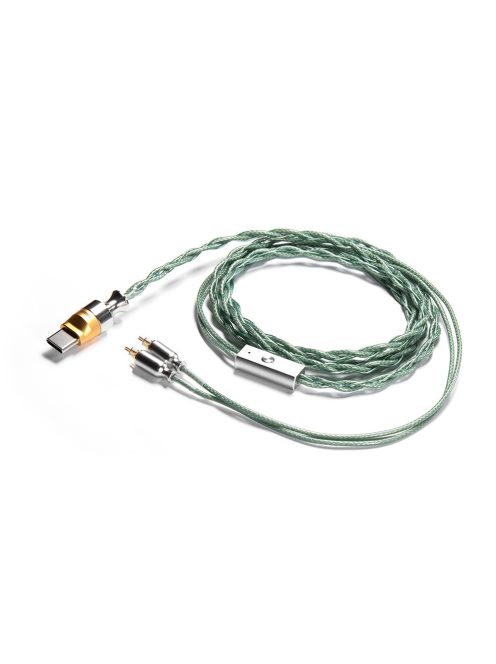 DD HIFI M120B - Type-C Connector OCC and Silver Litz Earphone Cable with Remote and Mic - 2-Pin