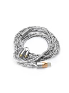   DD HIFI M198C - Universal Type-C OCC Earphone Cable with Built-in DAC and Microphone 32bit 384kHz PCM DSD256 - MMCX