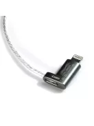 DD HIFI MFI06 - Lightning MALE to Type-C MALE OTG Data Cable - 80 mm - 90°