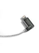 DD HIFI MFI06 - Lightning MALE to Type-C MALE OTG Data Cable - 80 mm - 90°