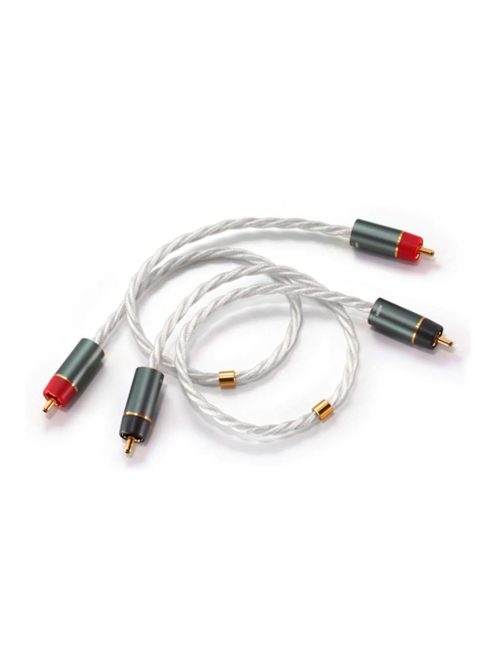 DD HIFI RC20A - RCA MALE to RCA MALE Stereo Signal Cables - 400mm