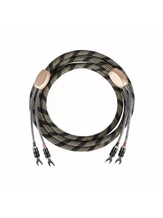   DENAFRIPS SPEAKER CABLE 18 SPADES (FORK)- High-End Speaker Cable with Spades (Fork)
