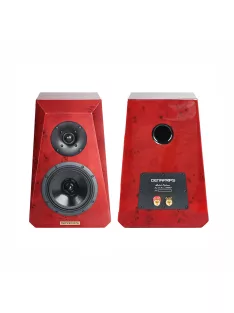   DENAFRIPS NEPTUNE - Two-Way Passive Bookshelf Speaker Pair - red