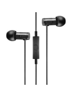   FINAL AUDIO E1000C - Single Dynamic Driver In-ear Earphones with Mic - Black