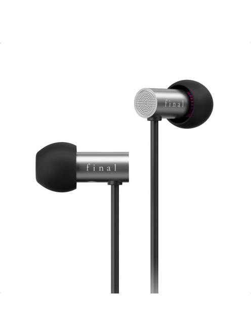 FINAL AUDIO E2000 - In-Ear-Kopfhörer mit einem dynamischen Treiber - Silber