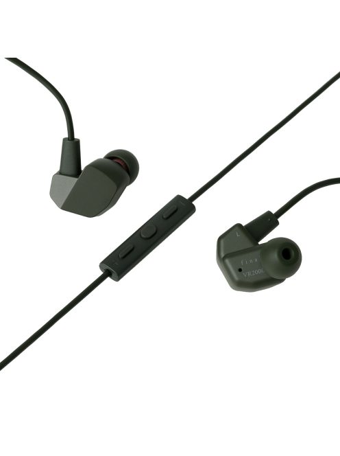 FINAL AUDIO VR2000 - Einzelner dynamischer Treiber In-Ear-Kopfhörer mit Mikrofon für VR