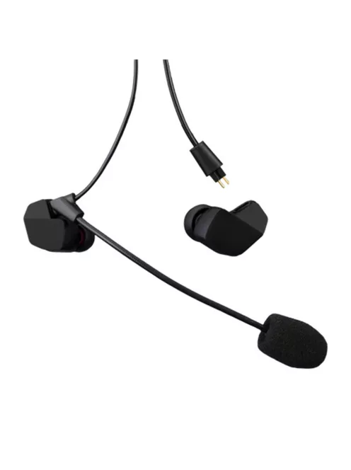 FINAL AUDIO VR3000 +KONDENSATORMIKROFON - Einzellautsprecher In-Ear Gaming-Kopfhörer mit 2-Pin Headset-Mikrofonkabel