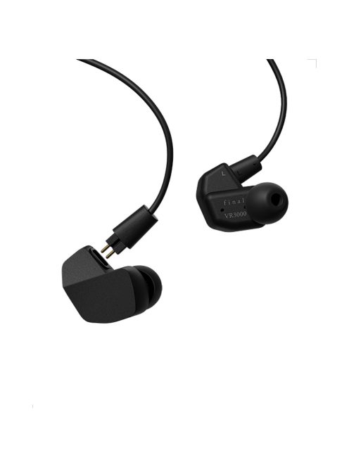 FINAL AUDIO VR3000 RECABLE - Single Dynamic Driver In-ear Gamer Earphones with 2-Pin Mic Cable