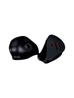   FOSI AUDIO IM4 - Open-Back In-Ear Monitor with Dynamic Driver and 2-Pin to 3.5mm 5N OFC Copper Cable - Black