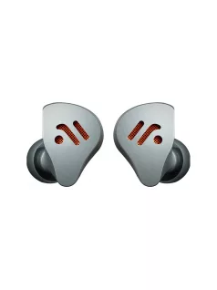   FOSI AUDIO IM4 - Open-Back In-Ear Monitor with Dynamic Driver and 2-Pin to 3.5mm 5N OFC Copper Cable - Silver