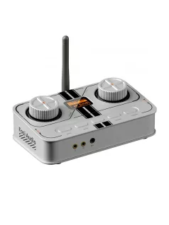   FOSI AUDIO K7 - Desktop DAC And Headphone Amplifier Bluetooth aptX HD PCM 384kHz/32bit DSD256 - Silver