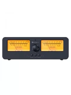   FOSI AUDIO LC30 - VU Meter Amplifier Speaker Selector - Narancssárga kivezérlésmérő