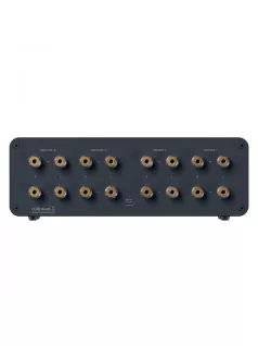   FOSI AUDIO LC30 - VU Meter Amplifier Speaker Selector - Narancssárga kivezérlésmérő