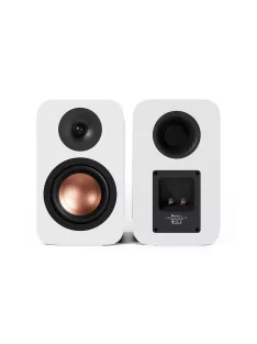   FOSI AUDIO SP601 - Two-Way Passive Bookshelf Speaker with Bass Reflex Port - White