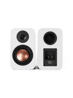   FOSI AUDIO SP601 - Two-Way Passive Bookshelf Speaker with Bass Reflex Port - White