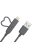 GGMM Universal USB cable with Lightning/MicroUSB head - Mfi - Grey