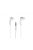 GRIXX OPTIMUM BASIC - Stereo In-ear wired earphones with 10mm dynamic drivers - White