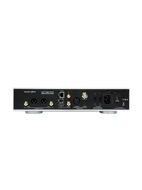 GUSTARD R26 - High-End R-2R DAC I2S Bluetooth 5 LAN AirPlay Roon Bridge DLNA 32bit 768kHz DSD512 - Silber
