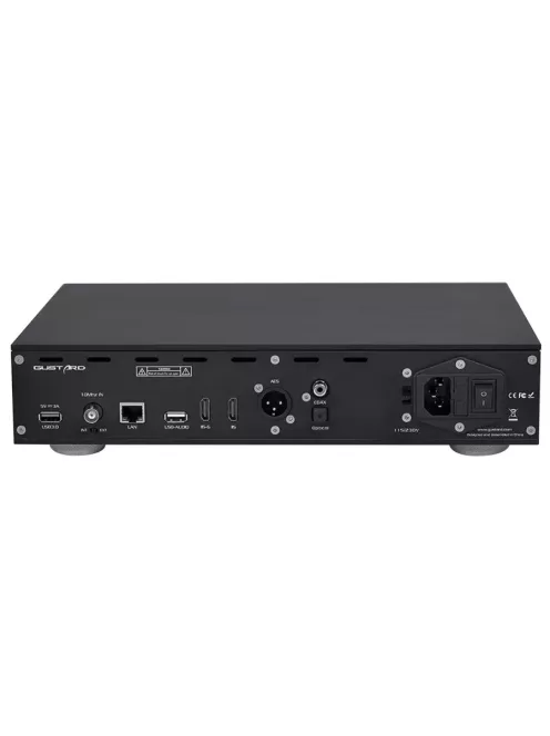 GUSTARD S26 - High-end Network Player and Digital Audio Transport UpnP Roon 32bit 768kHz DSD512 - Black