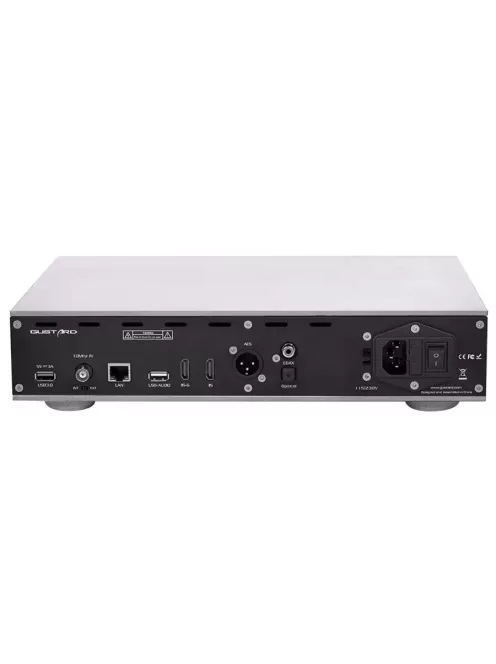 GUSTARD S26 - High-end Network Player and Digital Audio Transport UpnP Roon 32bit 768kHz DSD512 - Silver