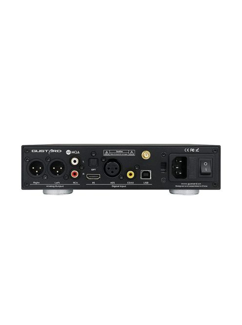 GUSTARD X16 - Desktop MQA DAC with Bluetooth 5 Connectivity 32bit 768kHz DSD512 - Black