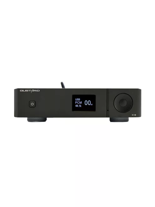 GUSTARD X18 - Premium Desktop MQA DAC with Bluetooth 5 Connectivity 32bit 768kHz DSD512 - Black