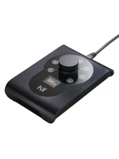   KII AUDIO CONTROL - Volume and Input Controller Device for Kii Speakers with OLED Screen - Anodised Black