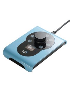   KII AUDIO CONTROL - Volume and Input Controller Device for Kii Speakers with OLED Screen - Azzurro High Gloss