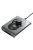KII AUDIO CONTROL - Lautstärke- und Eingabesteuerungsgerät für Kii-Lautsprecher mit OLED-Bildschirm - Nardo Grey Hochglanz