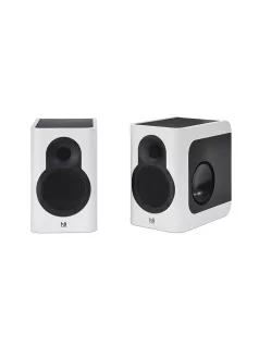   KII AUDIO SEVEN PAIR - Abbinamento altoparlanti attivi di fascia alta con Wi-Fi, Bluetooth, 5 Multiroom Roon Airplay Dante Functions - FineTouch White