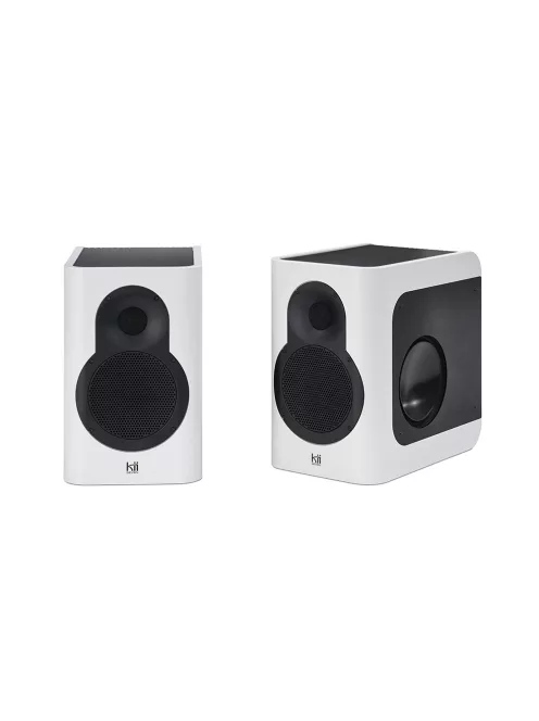KII AUDIO SEVEN PAIR - High-end Active Speaker Pair with Wi-Fi Bluetooth 5 Multiroom Roon Airplay Dante Functions - FineTouch White