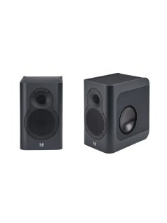   KII AUDIO SEVEN SYSTEM - Premium Wireless Active Speaker Pair Bluetooth 5 Multiroom Roon Airplay - FineTouch Dark Grey - NEW