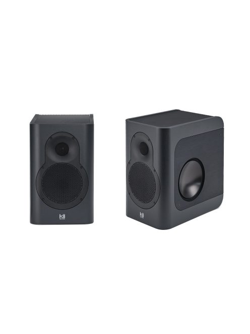 KII AUDIO SEVEN SYSTEM - Premium Wireless Active Speaker Pair Bluetooth 5 Multiroom Roon Airplay - FineTouch Dark Grey - DEMO