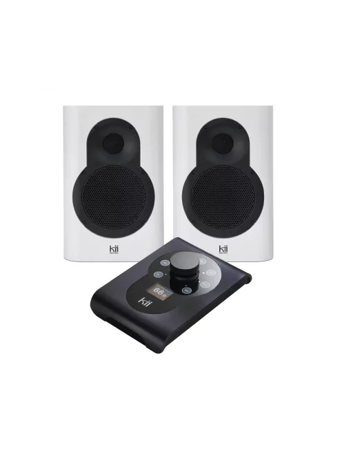 KII AUDIO SEVEN SYSTEM - Premium Wireless Active Speaker Pair Bluetooth 5 Multiroom Roon Airplay - FineTouch White