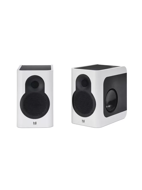 KII AUDIO SEVEN SYSTEM - Premium Wireless Active Speaker Pair Bluetooth 5 Multiroom Roon Airplay - FineTouch White - NEW