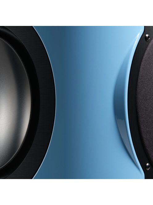 KII AUDIO THREE BXT SYSTEM - Ultra High-End Active Stereo and Home Theatre Audio System with Kii CONTROL - Azzurro High Gloss