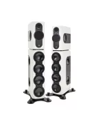 KII AUDIO THREE BXT SYSTEM - Ultra High-End Aktiv-Stereo- und Heimkino-Audiosystem mit Kii CONTROL - Hochglanz Weiß - NEU