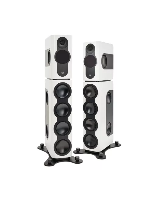 KII AUDIO THREE BXT SYSTEM - Ultra High-End Aktiv-Stereo- und Heimkino-Audiosystem mit Kii CONTROL - Hochglanz Weiß - NEU