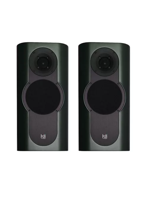 KII AUDIO THREE PAAR - Hochwertiges Aktives Lautsprecherpaar - Eisgrün Metallic