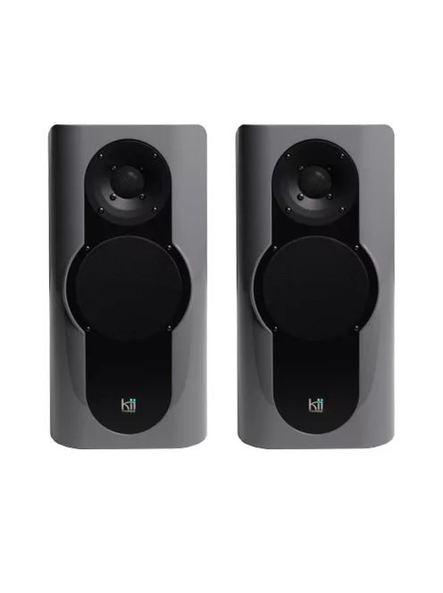 KII AUDIO THREE PAAR - High-End Aktivlautsprecherpaar - Nardo Grau Hochglanz
