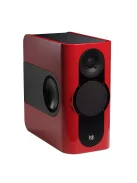 KII AUDIO THREE - High-End 3-way powered loudspeaker unit - Ferrari Rosso Corsa High Gloss