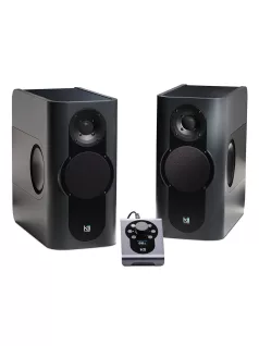   KII AUDIO THREE SYSTEM - High-End Active Stereo and Home Theatre Audio System with Kii CONTROL - FineTouch Dark Grey