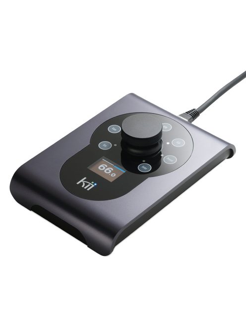 KII AUDIO THREE SYSTEM – High-End-Active-Stereo und Heimkino-Audiosystem mit Kii CONTROL – Graphit-Satinmetall