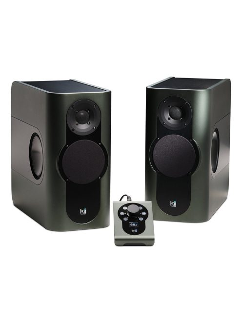 KII AUDIO THREE SYSTEM - High-End Active Stereo and Home Theatre Audio System with Kii CONTROL - Iced Green Metallic