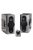 KII AUDIO THREE SYSTEM - Hochwertiges aktives Stereo- und Heimkino-Audiosystem mit Kii CONTROL - Nardo Grey High Gloss