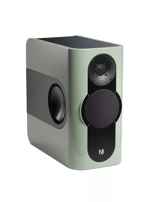 KII AUDIO THREE SYSTEM - Hochwertiges aktives Stereo- und Heimkino-Audiosystem mit Kii CONTROL - Frühlingsgrün