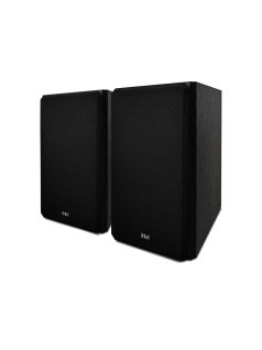   KLH KENDALL MK2 BOOKSHELF - 2-Way Bookshelf Speaker Pair - Black Oak - DEMO