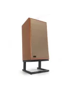 KLH MODEL FIVE - 3-Way Acoustic Suspension Closed Hi-Fi Loudspeaker with riser base - West African Mahogany