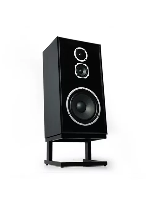 KLH MODEL FIVE - 3-Way Acoustic Suspension Closed Hi-Fi Loudspeaker with riser base - Nordic Noir