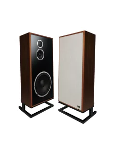   KLH MODEL SEVEN - 3-Way Closed Hi-Fi Floorstanding Speaker Pair - English Walnut